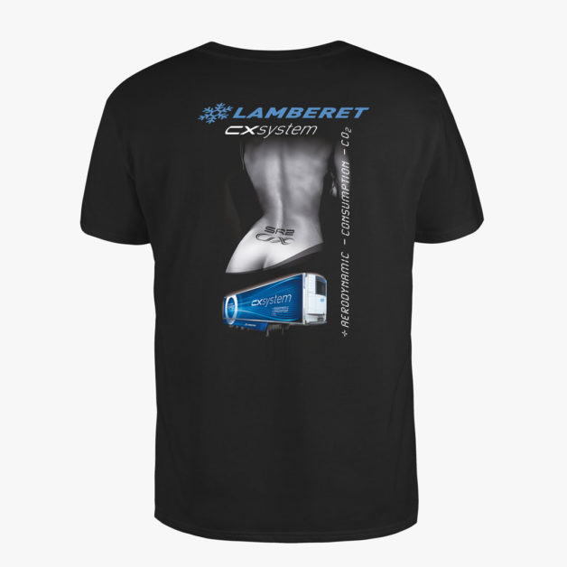 Tee-shirt cx system noir – Image 2