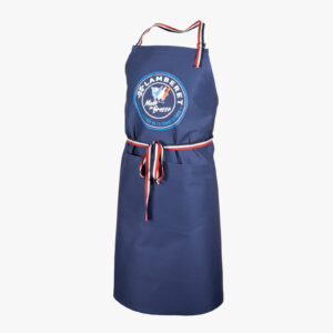 Tablier bleu 100% coton