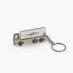 Porte-clés en bois Lamberet