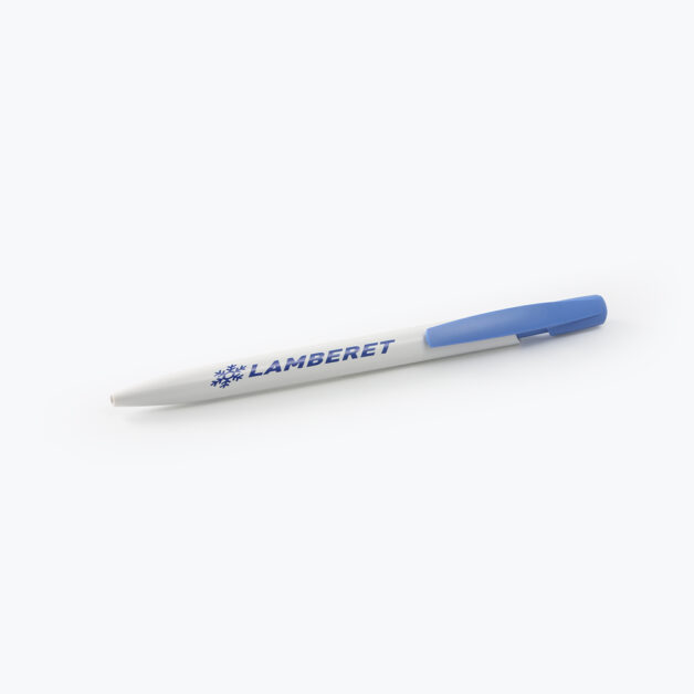 Stylo bille "media clic" BIC corps blanc
