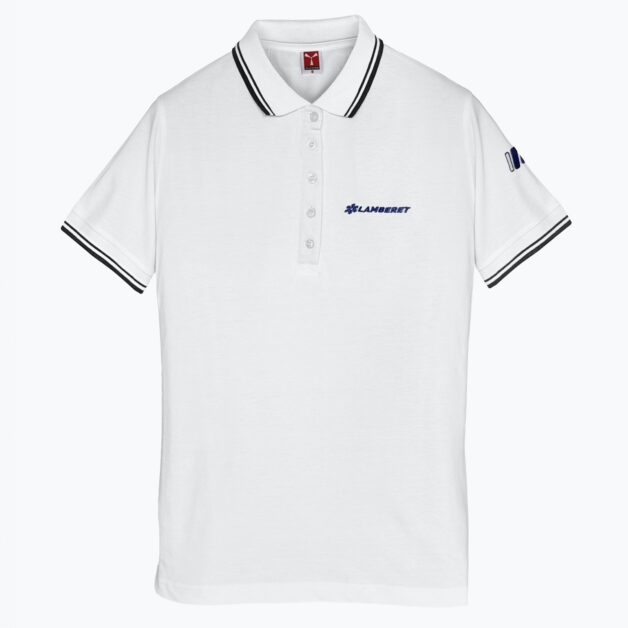 Polo femme blanc